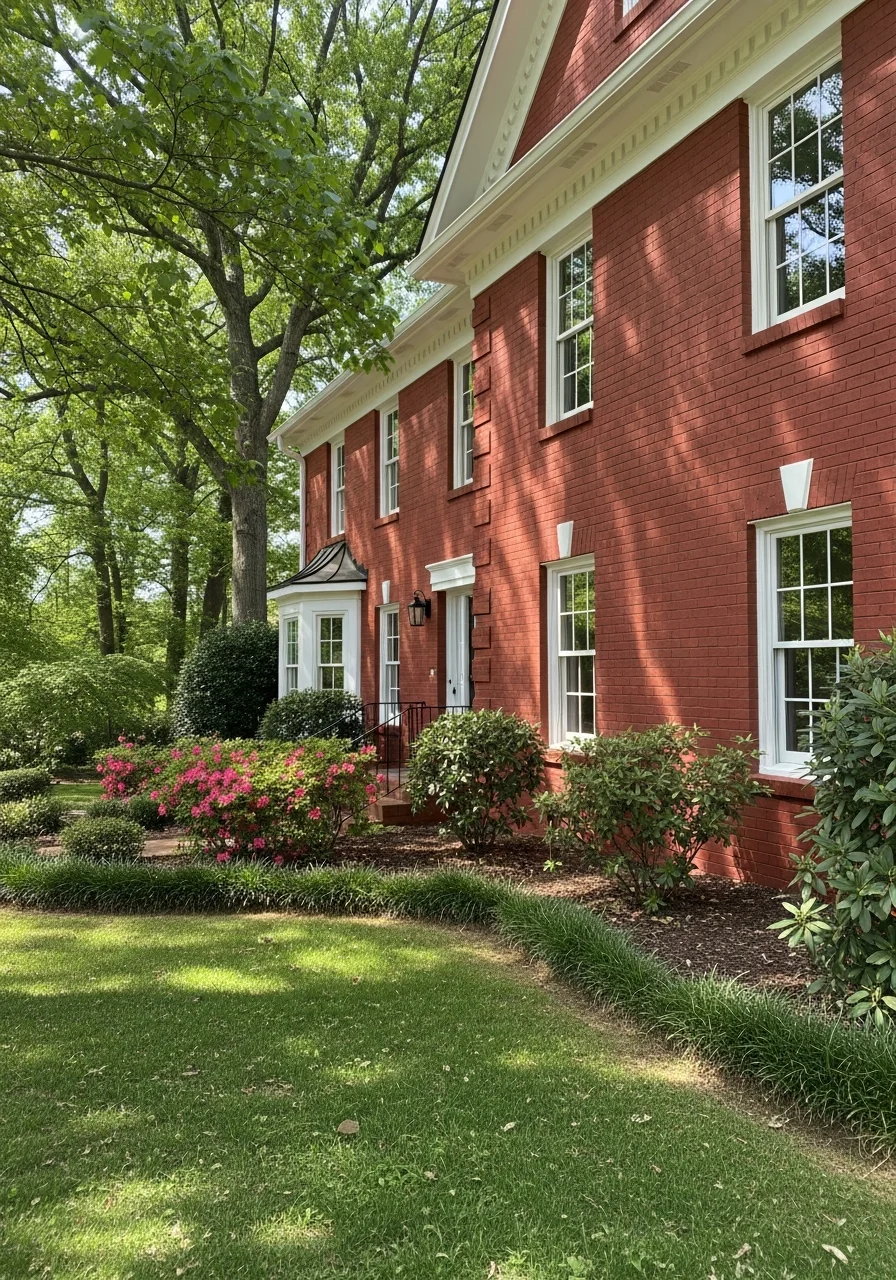 Mount Holly-area residential property with established landscaping.
